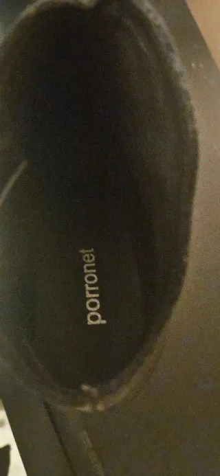 Botines de piel Porronet negros