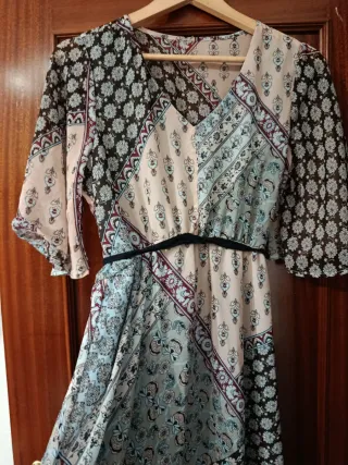 Vestido estampado floral