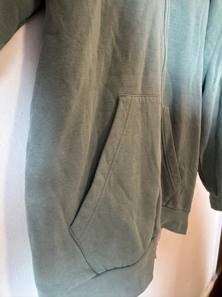 Sudadera Adidas 3-Stripes Cremallera Menta Talla L