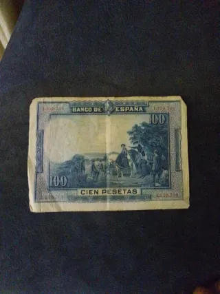 Lote 3 Billetes 100 Pesetas (1965, 1928, 1925)