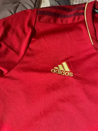 Camiseta Adidas Hombre Roja