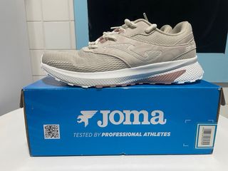 Zapatillas Joma Meta Beige y Rosa