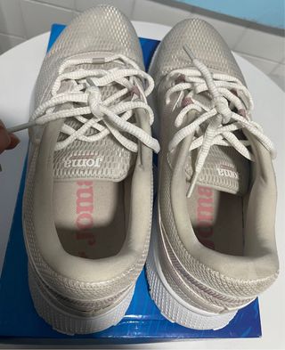 Zapatillas Joma Meta Beige y Rosa