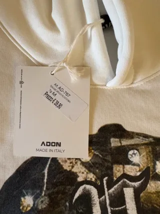 Felpa ADON bianca M