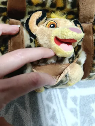 ♥️ Bolso El Rey León ♥️ Disney de peluche