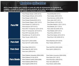 Radio CarPlay  2GB+32GB / WV / SEAT LEON / SKODA