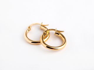 argollas oro 18k