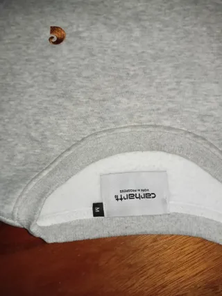 Sudadera Carhartt Gris