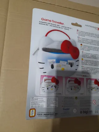 NUEVO. Custodia Hello Kitty 3DS Game Traveller
