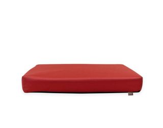 Cama para perro roja