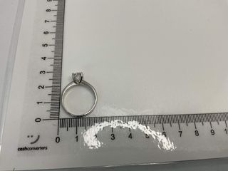 sortija oro 18k con diamante de laboratorio