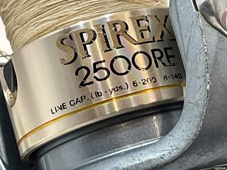 carrete pesca shimano spirex 2500re