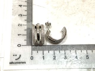 pendientes plata 925mm con piedra con circonita