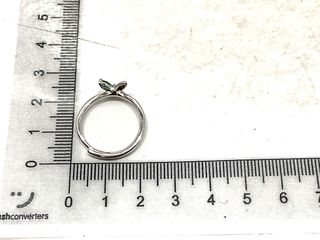 anillo plata 925mm con piedra con circonita