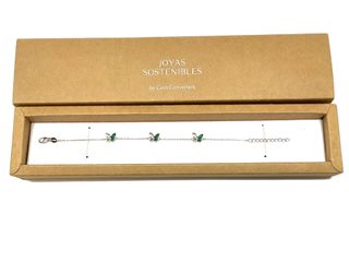 pulsera plata 925mm con piedra con circonita