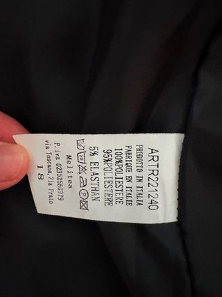 Chaleco Negro Elegante Mujer Talla Única