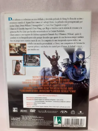 DVD Shanghai Kid Del Este Al Oeste Español