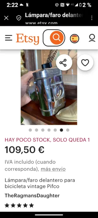 Linterna PIFCO Made in Hong Kong Vintage