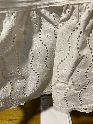 2 Faldón Blanco VINTAGE