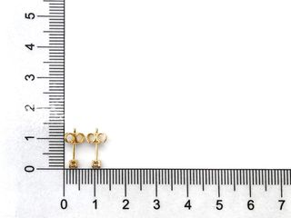 pendientes oro 18k con piedra con diamante