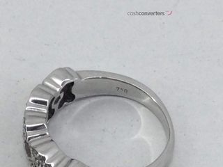 sortija oro 18k con piedra con diamante
