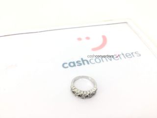 sortija oro 18k con piedra con diamante