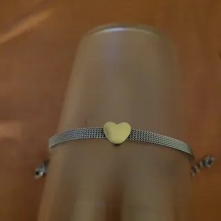 Pulseras Parfois Corazón Acero