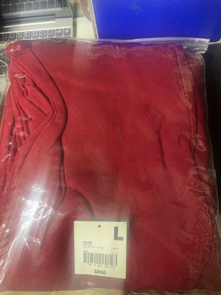 Jersey GIORDANO Rojo Hombre Talla L