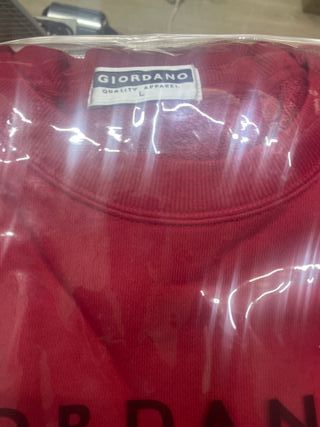 Jersey GIORDANO Rojo Hombre Talla L