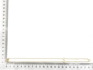 gargantilla oro 18k 22cm