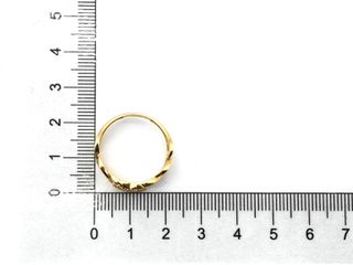 anillo oro 18k con piedra con circonita