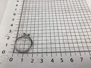 anillo plata 925mm con piedra con circonita