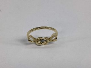 anillo oro 18k con piedra con circonita