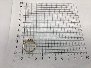 anillo oro 18k con piedra con circonita