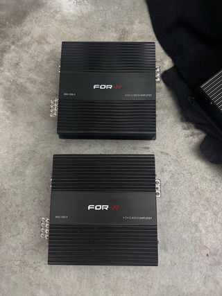 2 Amplificadores Force XAD-500.1