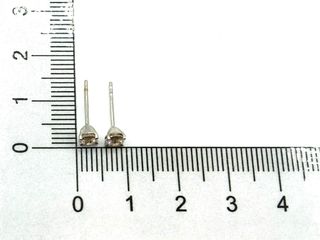 pendientes oro 18k con piedra con circonita