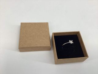 anillo plata 925mm con piedra con circonita