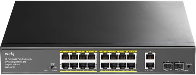 Cudy Switch PoE+ Gigabit Ethernet No Gestionado