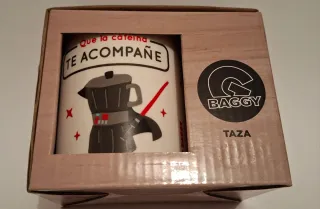 Taza "Que la cafeína te acompañe"