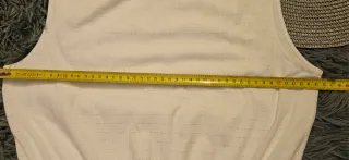 Vestido blanco calado corto