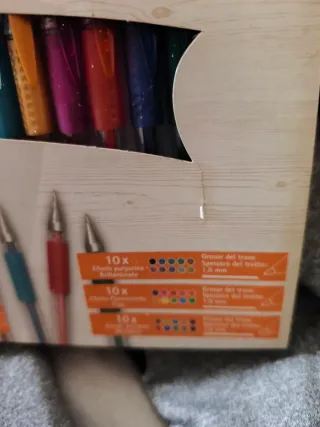 30 Bolígrafos de Tinta Gel