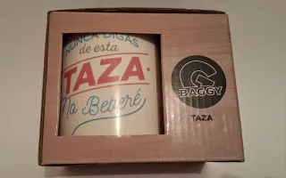 Taza "Nunca digas de esta taza no beberé"