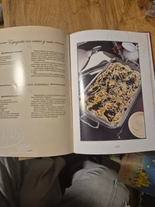 Libro de pasta y pizza ilustrado paso a paso