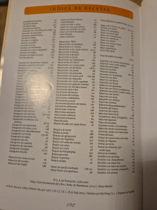 Libro de pasta y pizza ilustrado paso a paso