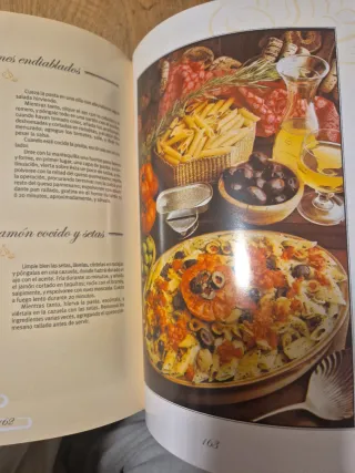 Libro de pasta y pizza ilustrado paso a paso