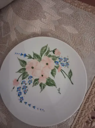 Piatto Richard Ginori decorato a mano