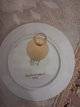 Piatto Richard Ginori decorato a mano