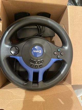 Volante Logic 3 GT1 para PS1 y PS2