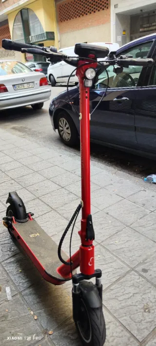 Patinete Eléctrico Rojo