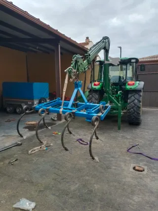 Cultivador reforzado plegable minitractor
